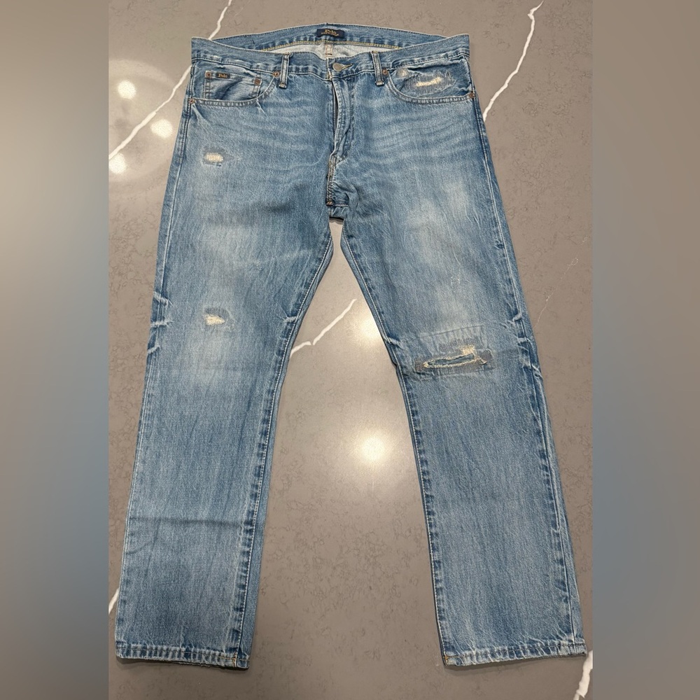Ralph Lauren Nicked & Mended Denim